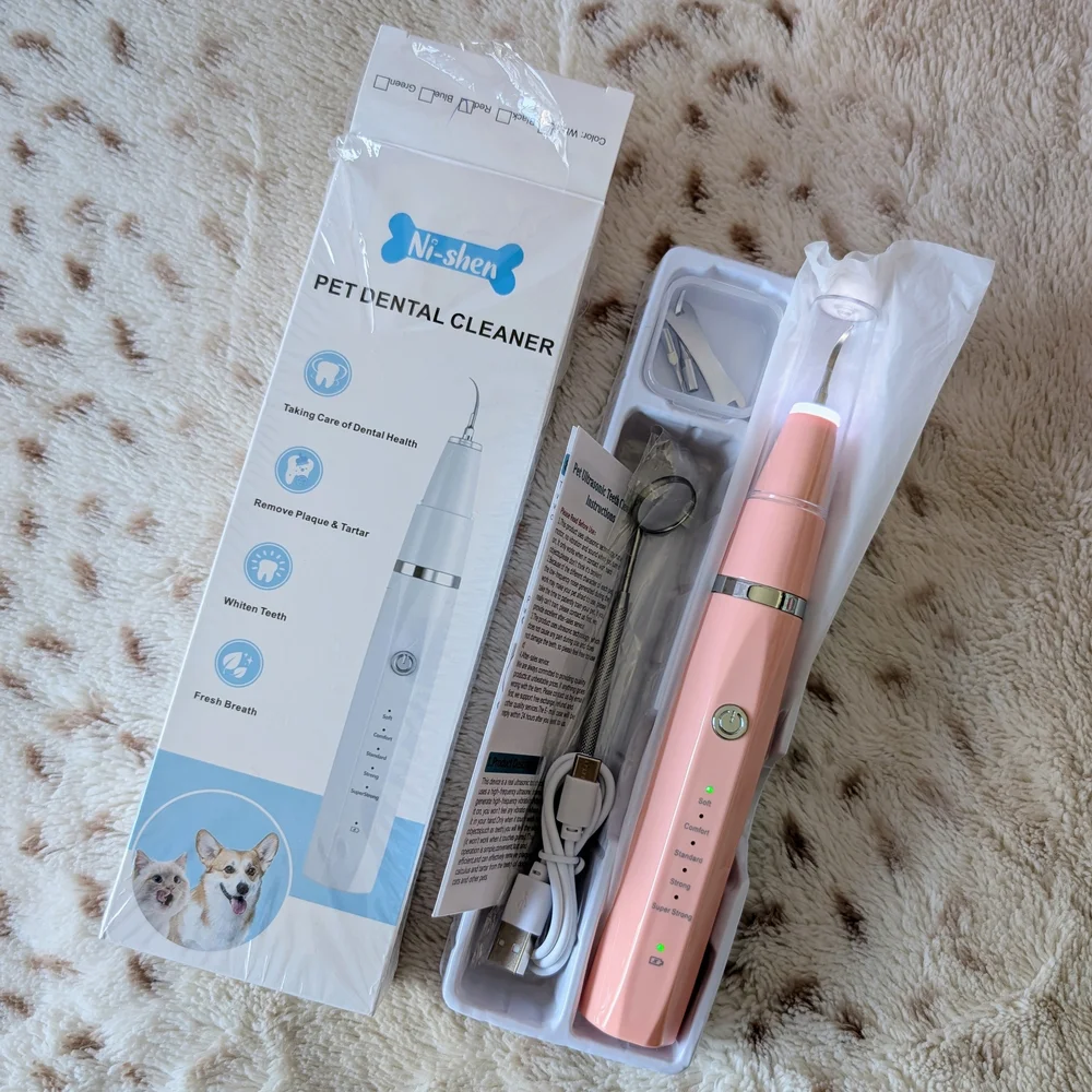 Pink Pet Dental Cleaner